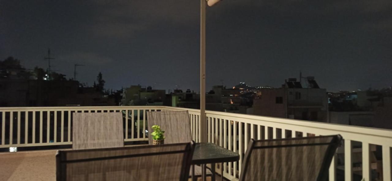 Penthouse With An Incredible View 350M From Metro Station! Leilighet Athen Eksteriør bilde
